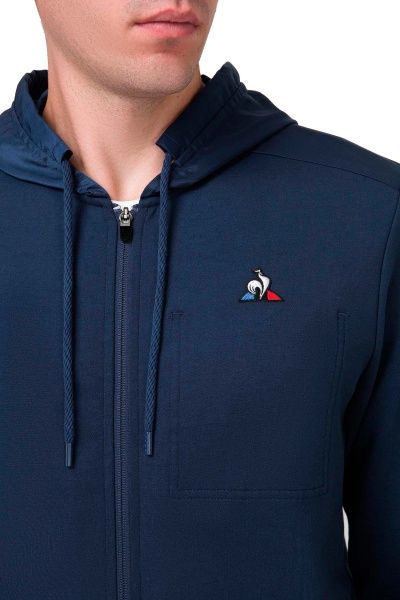Джемпер Le Coq Sportif ESS FZ HOODY N2 1821049-LCS р. 2XL синій