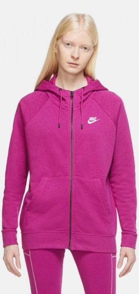 Джемпер Nike ESSNTL HOODIE FZ FLC BV4122-564 р. XL фіолетовий
