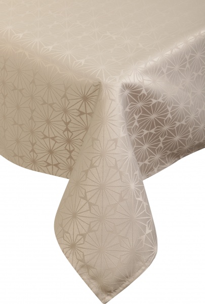 Скатерть Jacquard Shine 140x240 см серый La Nuit 