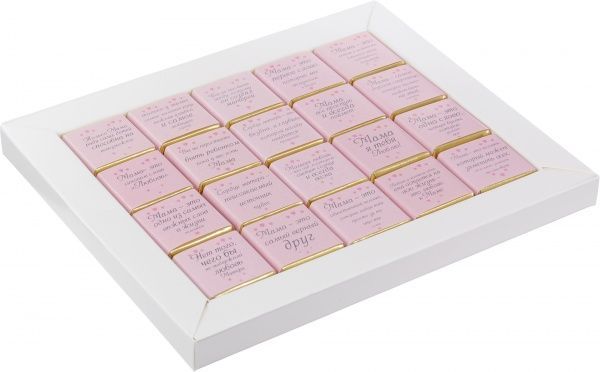 Шоколад Shokopack Для моєї матусі 20 плиток 100 г (4820194870106) 