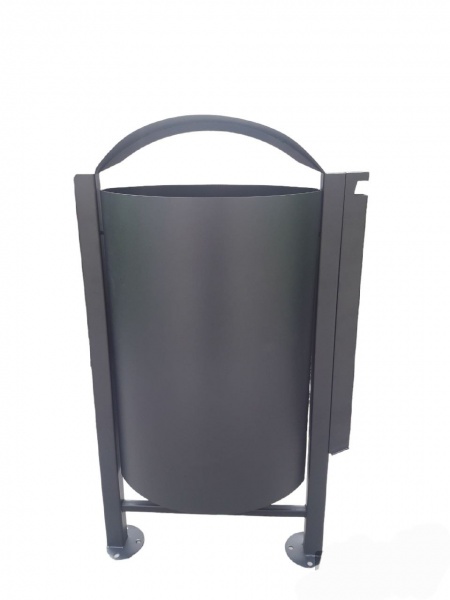 Урна ЮГСТАЛЬ 25 л черный