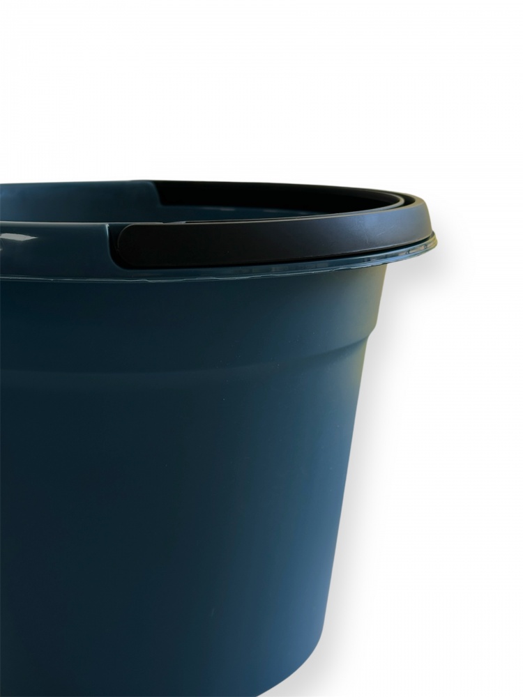 Ведро обычное Viva Lux 8 л индиго