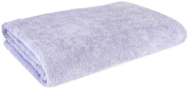 Простынь махровая 400 г/м² 150x200 см голубой Saffran 