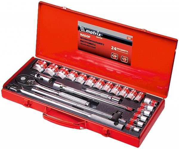 Набор головок Matrix Master   24 шт. 135829