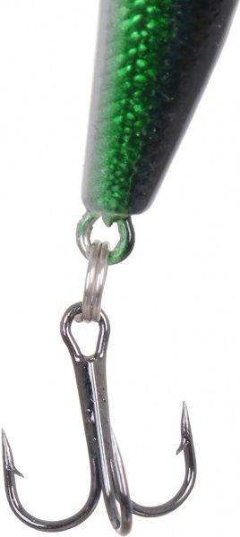 Воблер Clepsydra YE-90-8-10 8 г 90 мм #8 сріблясто-чорно-зелений