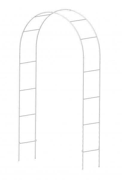 Арка садовая Эконом-Ультра (белая)