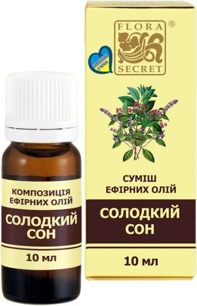 Аромакомпозиция Flora Secret Солодкий сон 10 мл 