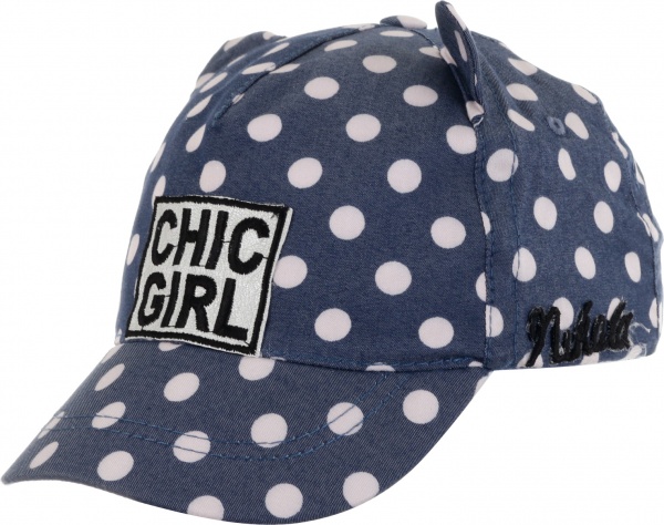 Кепка для девочек Pampona 21 L 16 р.52 джинс 