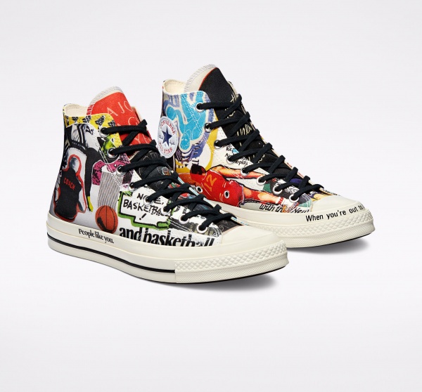 Кеды Converse CHUCK 70 HI 170680C р.US 10,5 разноцветный