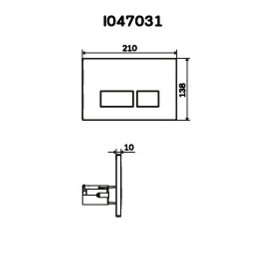 Кнопка змиву AM.PM PRO S I047031