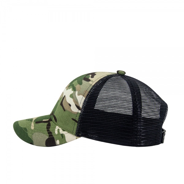Кепка Expert ® Тактическая, черная сетка р 60 multicam