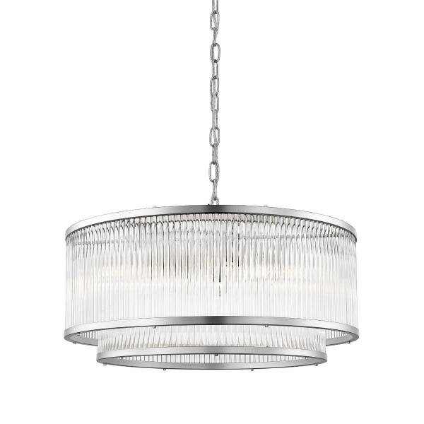 Люстра підвісна Zuma Line Sergio 6x60 Вт E14 хром 