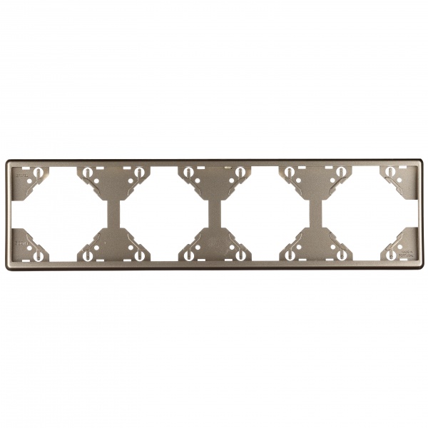 Рамка Efapel Apolo горизонтальная шампань L50941 TCH