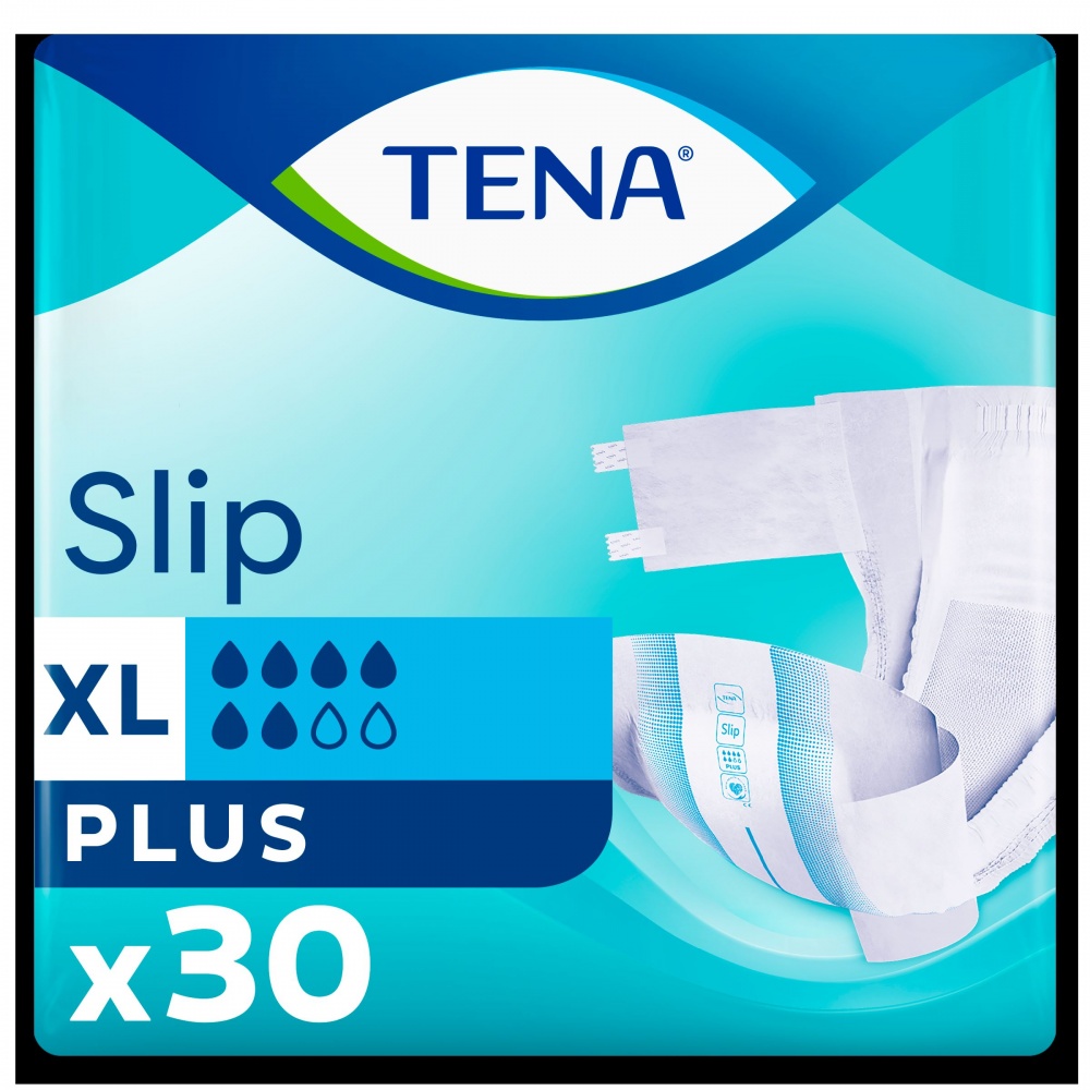 Подгузники TENA Slip Plus XL 30 шт.