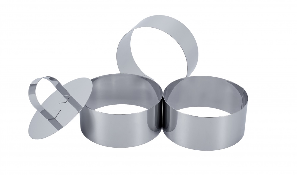 Кольцо для формирования блюда Kohen 10x4,5 см 3 шт. KN94008