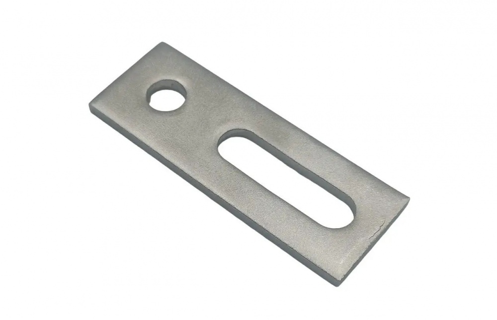 Пластина монтажная 82х30 мм нержавеющая