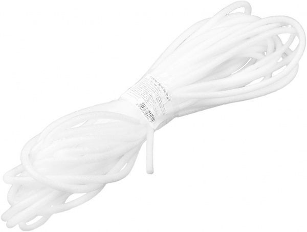 Жгут в паз круглый ППЭ Rolli 6 мм 15 м 15 м белый 