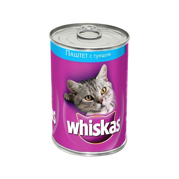Корм Whiskas паштет з тунця 400 г