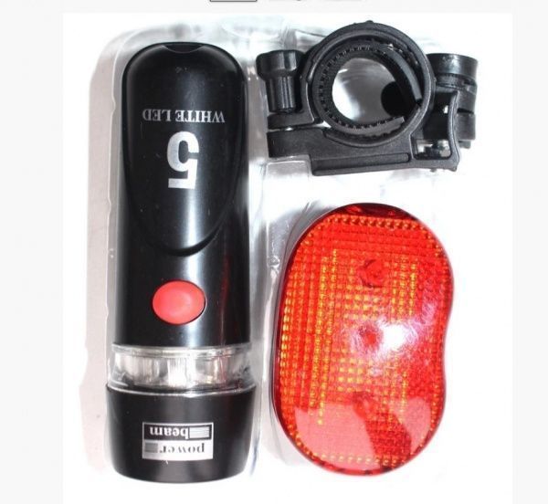 Фонарь вело разноцветный DEN-008-1 Feel Fit