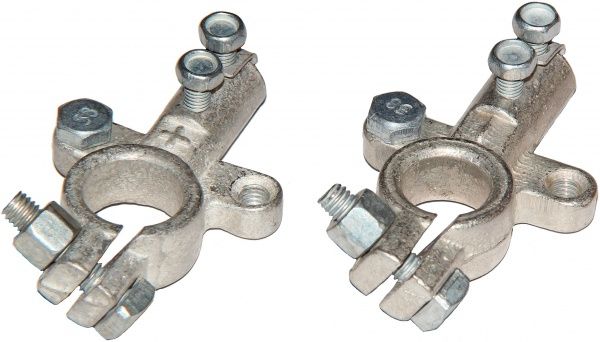 Клеми для акумулятора Струм латунь під болт 