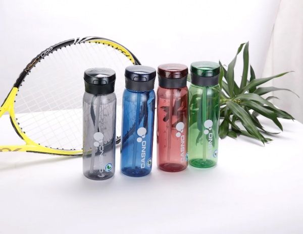 Пляшка для води 600 мл Casno чорний KXN-1211_Black