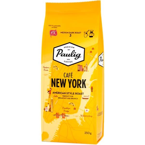 Кава мелена Paulig Cafe New York 250 г 6411300172078 