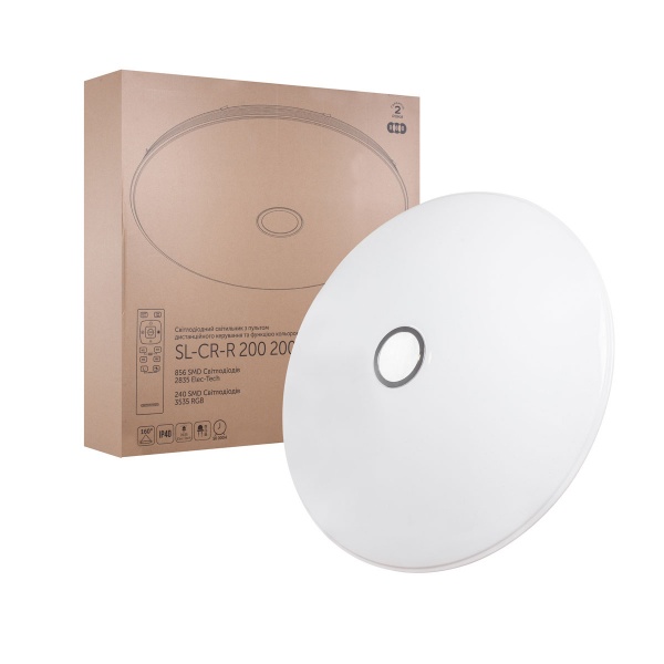 Світильник світлодіодний Светкомплект SL-CR-R RGB TX IT RC з пультом ДК 220 Вт білий 2800-6000 К 