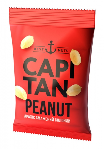 Арахис CAPITAN жареный соленый 70 г