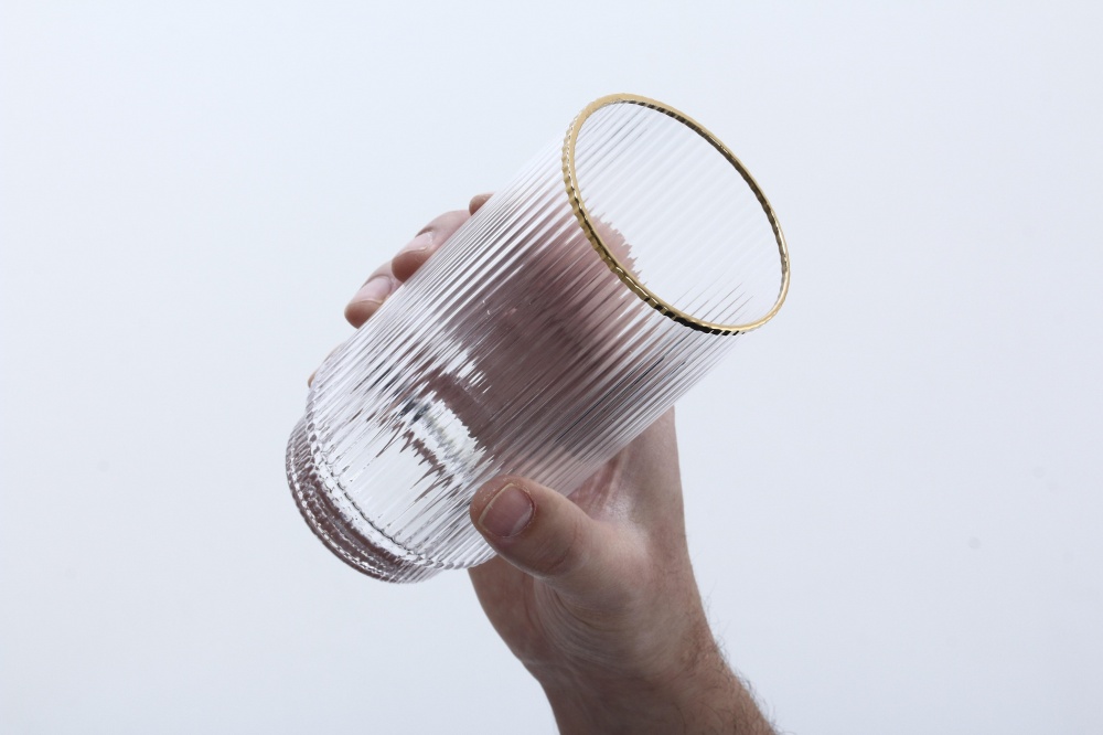 Набор стаканов высоких Fiora Ripple стекло 410 мл 2 шт.