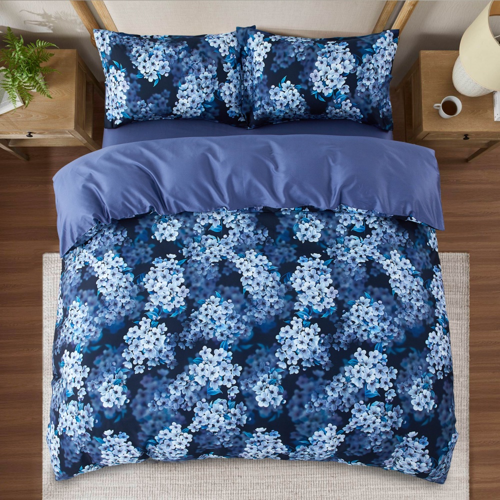 Комплект постельного белья Taseko 2 синий La Nuit