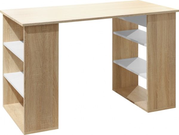 Стол письменный 110 дуб сонома/белый 