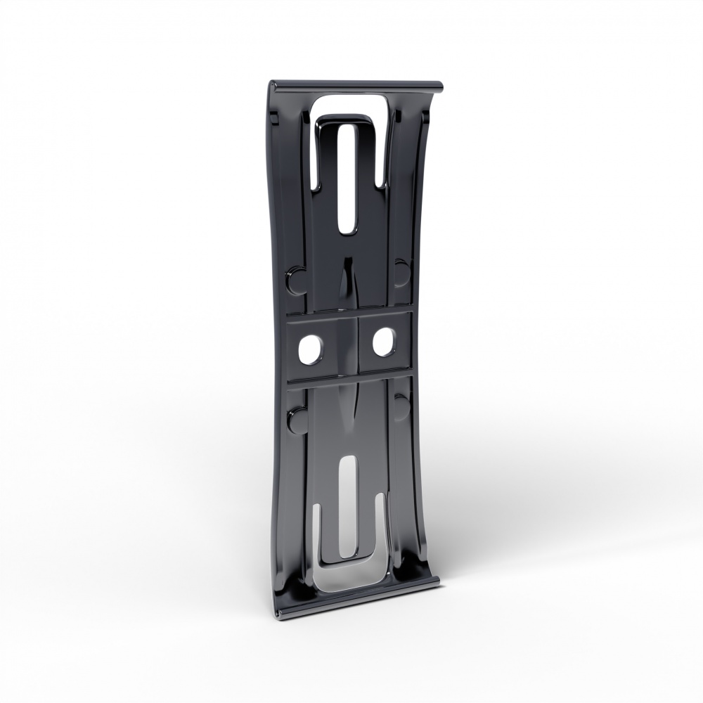 Рамка под номерной знак RED HILL невидимая черная СО-00004