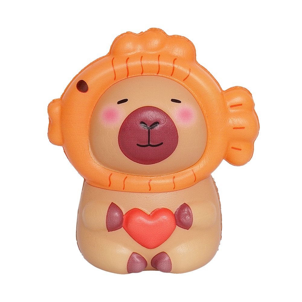 Игрушка-антистресс ZiBi Сквиши Capybara 10 см