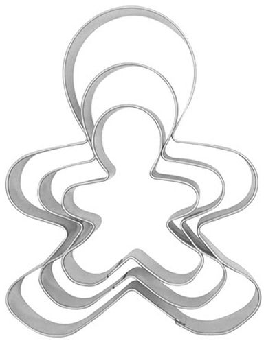 Набор форм для вырезания печенья Силуэт 3 шт. Zenker