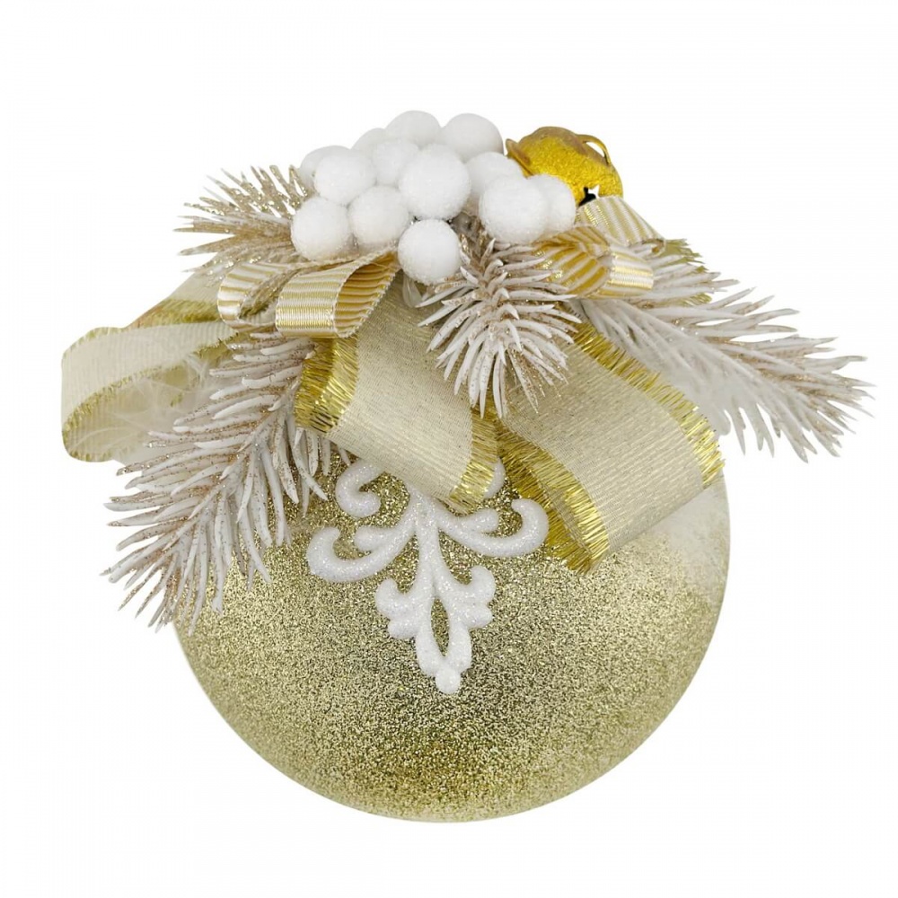 Подвеска декорированная MIS LT Шар 10 см в ассортименте