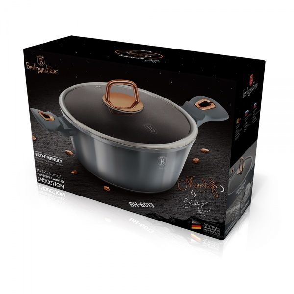 Каструля з кришкою Moonlight Edition 6,1 л BH 6013 Berlinger