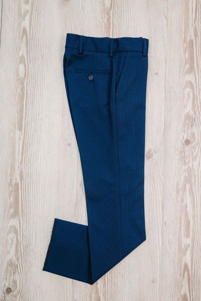 Штаны для мальчиков West-Fashion р.140 синий А817 