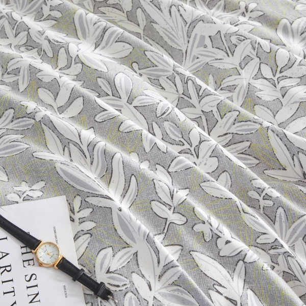 Комплект постільної білизни Ribera 2 сірий із блакитним La Nuit 