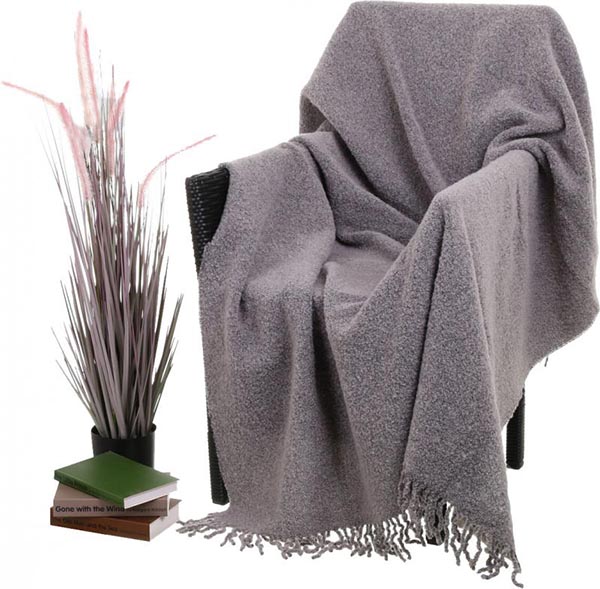 Плед Преміум 140x200 см сірий Lanavitta 