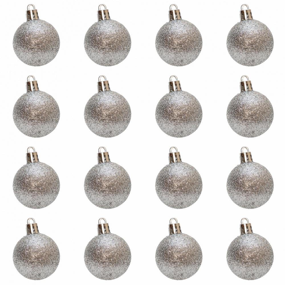 Набір ялинкових куль 891961 d 40 мм 16 шт./уп.