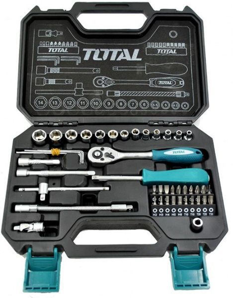 Набор головок Total 45 шт. THT141451