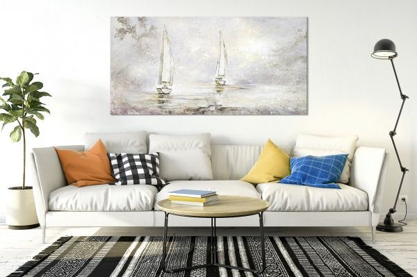 Картина Світанок на морі 70x140 см Юрис Проф Арт 