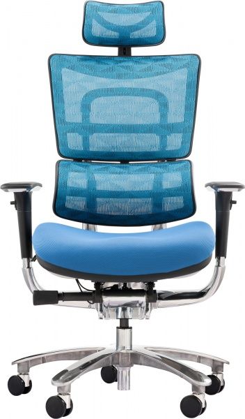 Кресло GT Racer X-801A синий 