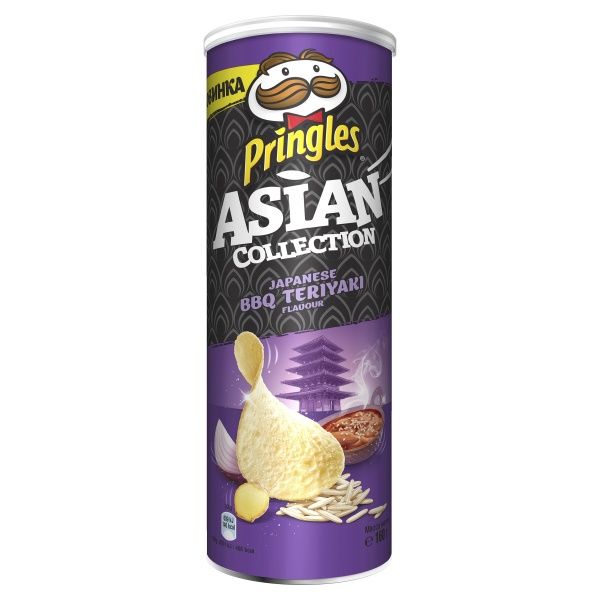 Чипсы рисовые Pringles Asian Collection соус барбекю терияки по-японски 160 г 