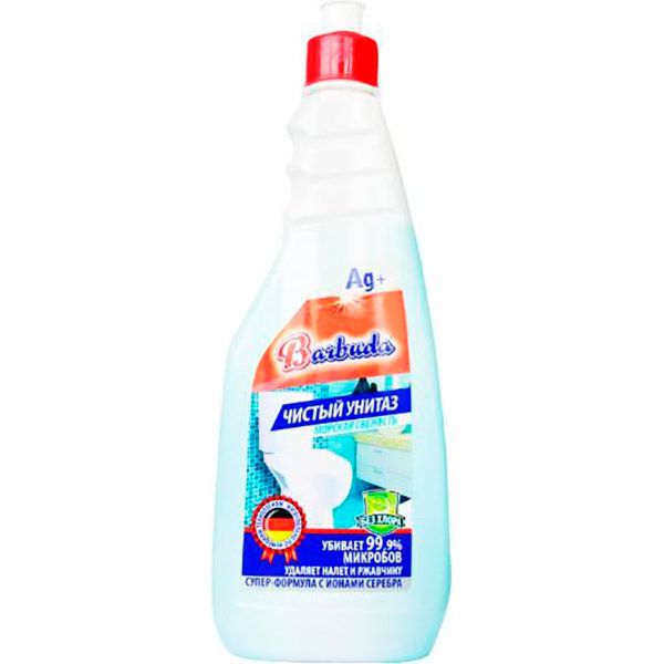 Засіб для чищення унітаза Barbuda Чистий унітаз Морська свіжість 500 мл 