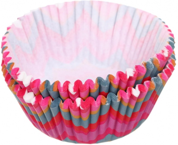 Формочки для кексов 5 см 60 шт. в ассортименте