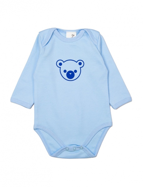 Боди детское для мальчика Bambinelli Медвежонок р.68 голубой 