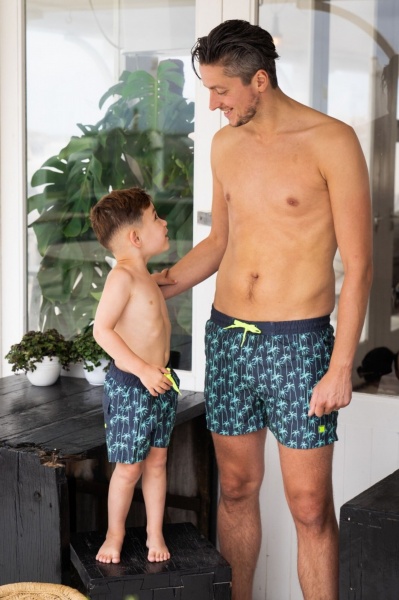 Шорти для плавання Koko Noko р.134–140 темно-сірий T47600-4516 