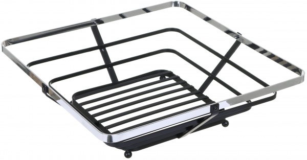 Корзинка для фруктов Silver shine 28х39,6 см черный Flamberg Premium 