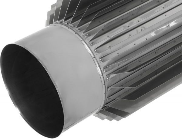 Радіатор нержавіючий димохідний ф200 1 м 321 